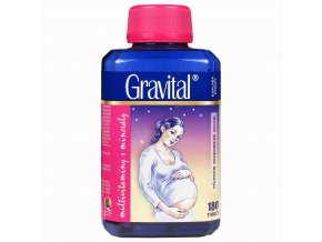 VitaHarmony Gravital pro těhotné a kojící ženy 180 tbl.