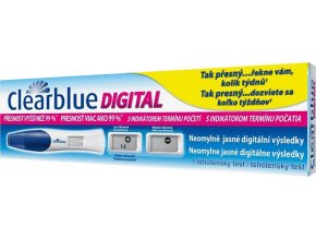 Clearblue Těhotenský test s digitálním indikátorem početí 1 ks