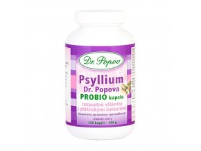 DR. POPOV Psyllium PROBIO kapsle 120 ks