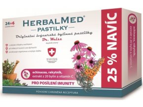 77347 herbalmed pastilky dr weiss pro posileni imunity 24 pastilek 6 pastilek zdarma