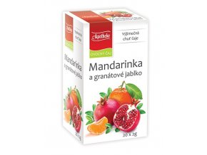 Apotheke Mandarinka a granátové jablko 20x2g