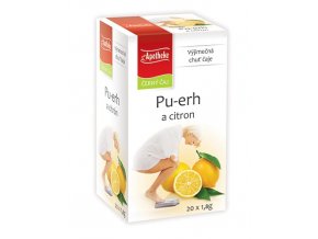 Apotheke Pu-erh a citron čaj 20x1.8g