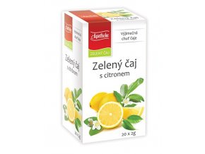 Apotheke Zelený čaj s citronem 20x2g