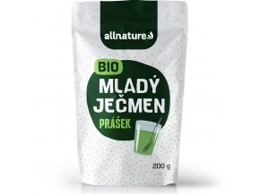 Allnature Bio Mladý ječmen prášek 200 g