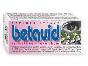 Naturvita Betavid se světlíkem lékařským 60 tbl.