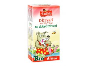 Apotheke Bio Dětský čaj dobré trávení Vlk 20x1,5g