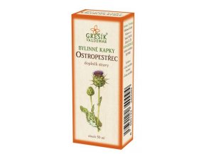 Grešík Ostropestřec bylinné kapky 50 ml