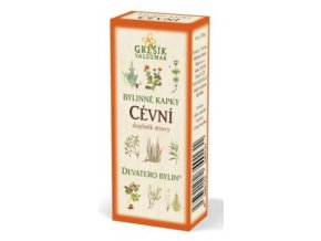 Grešík Cévní bylinné kapky Devatero bylin 50 ml