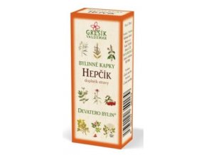 Grešík Hepčík bylinné kapky Devatero bylin 50 ml