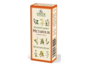 Grešík Metabolik bylinné kapky Devatero bylin 50 ml