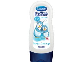 Bübchen Kids sensitive šampon a sprchový gel 230 ml