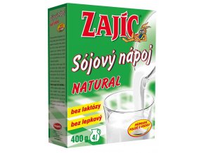 Mogador Sójový nápoj Zajíc natural krabička 400 g