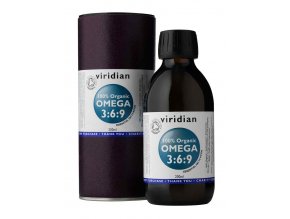 Viridian 100% Organic Omega 3:6:9 Oil 200 ml