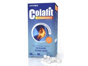 Apotex Colafit (čistý kolagen) s vitamínem C 60 kostiček + 60 tbl.