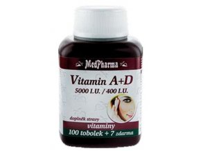 MedPharma Vitamín A + D 107 tob.