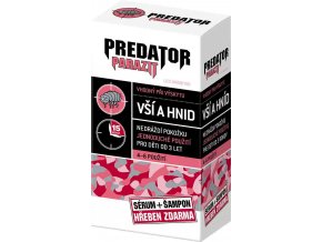 Predator Parazit sérum 100 ml + šampon 100 ml  + hřeben všiváček ZDARMA