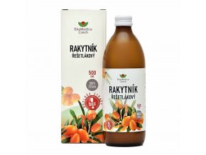 EkoMedica Rakytník řešetlákový - 100% šťáva 500 ml