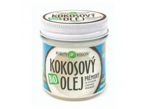 D2501F40 66A5 4A4F A547 0EA338F33580 purity vision bio kokosovy olej 120 ml