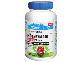 NatureVia Koenzym Q10 Cardio 100 mg 180 kapslí