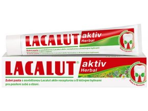 Lacalut Aktiv Herbal zubní pasta 75 ml