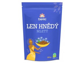 Iswari Bio Len hnědý - mletý  250 g