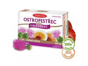 Terezia Company Ostropestřec Reishi 60 Kapslí