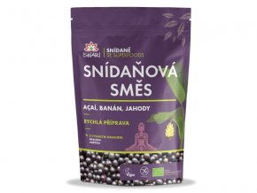 Iswari Bio snídaňová směs - Acai-jahoda-banán 300 g