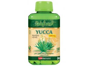 VitaHarmony Yucca 500mg XXL 180 kapslí