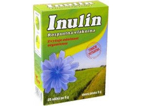 Inulin rozpustná vláknina sáčky 25x 5g