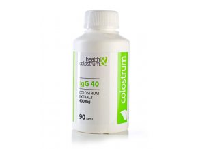 HEALTH & COLOSTRUM Colostrum kapsle IgG 40 (400 mg) 90 ks