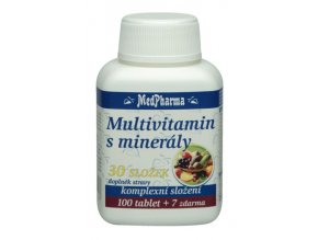 MedPharma Multivitamin s minerály 30 složek 107 tbl.