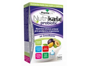Mogador Nutrikaše probiotic - se švestkami 180 g (3 x 60 g)