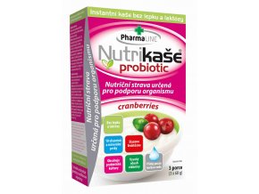 Mogador Nutrikaše probiotic - cranberries 180 g (3 x 60 g)