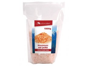 ZdravýDen® Sůl himalájská jedlá růžová hrubě mletá 1000 g