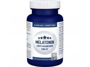 melatonin forte magnesium chelat 100 tablet maska na spani 1