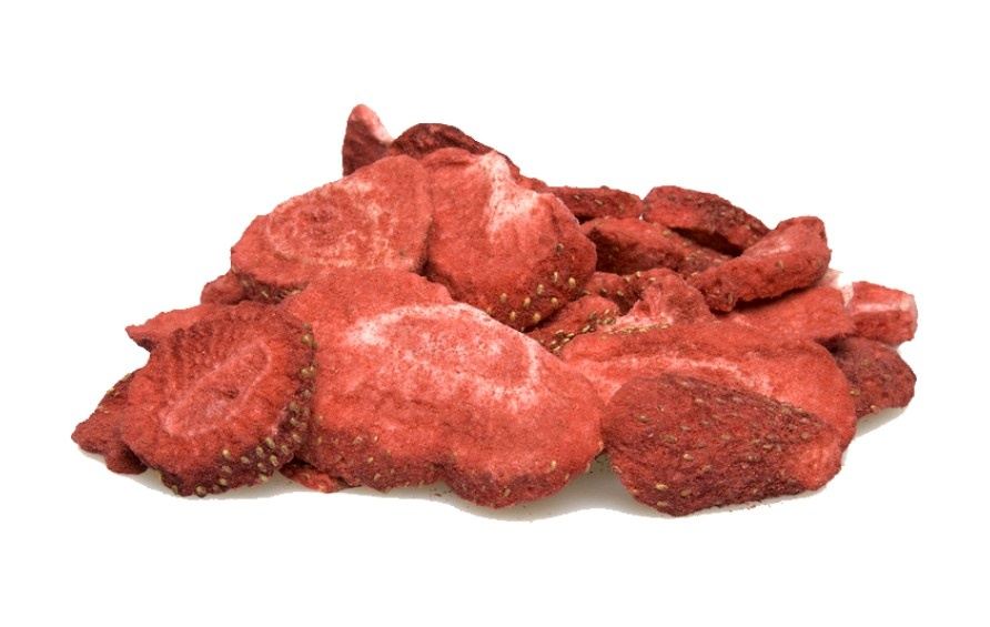 NutFru Jahody - plátky sušené mrazem 1000 g