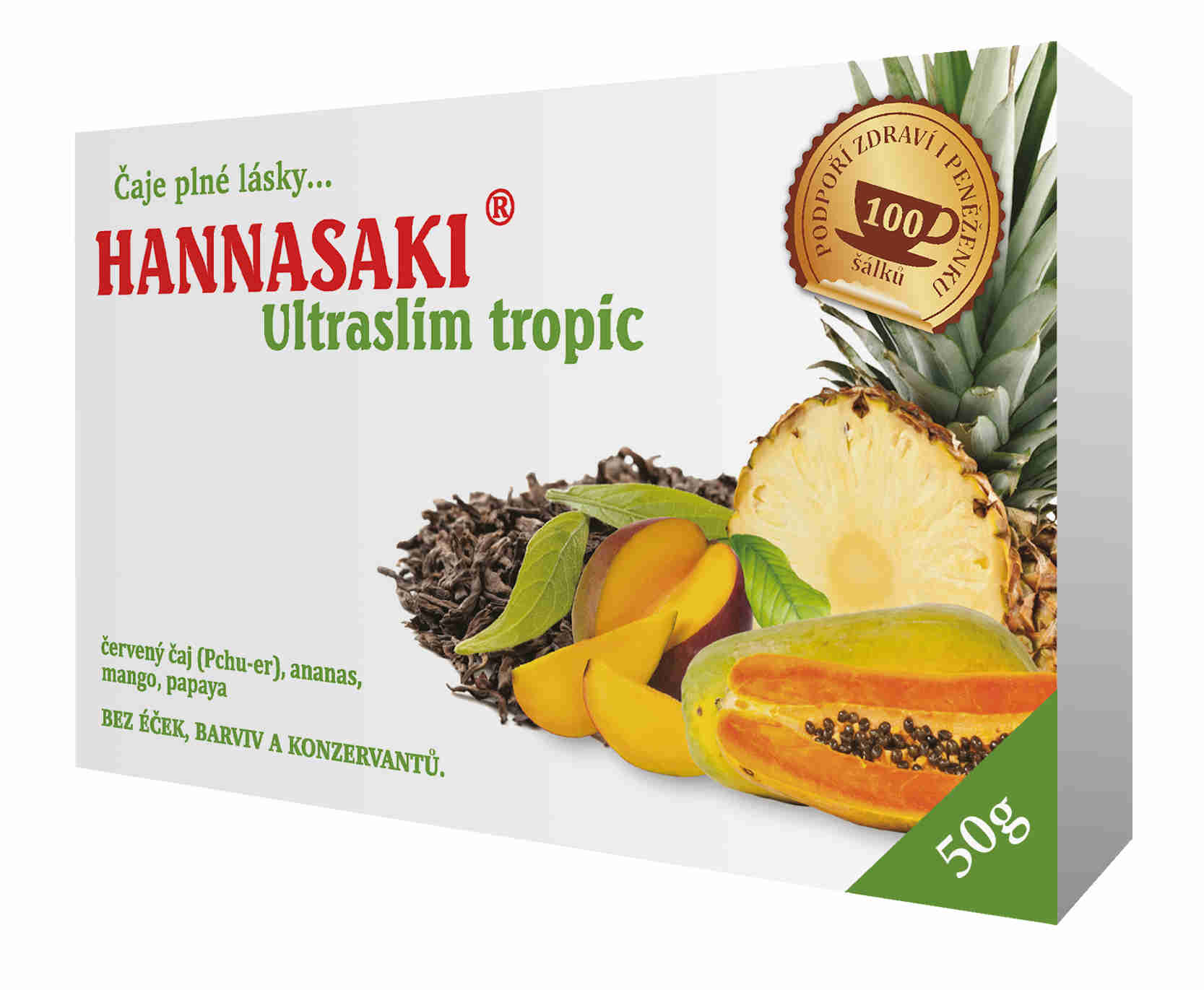 Phoenix Division Hannasaki UltraSlim Tropic - čajová směs 50 g