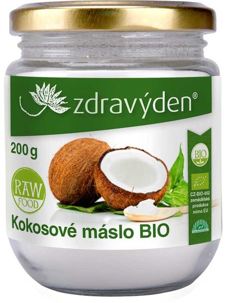 ZdravýDen® BIO Kokosové máslo RAW Balení: 200 g