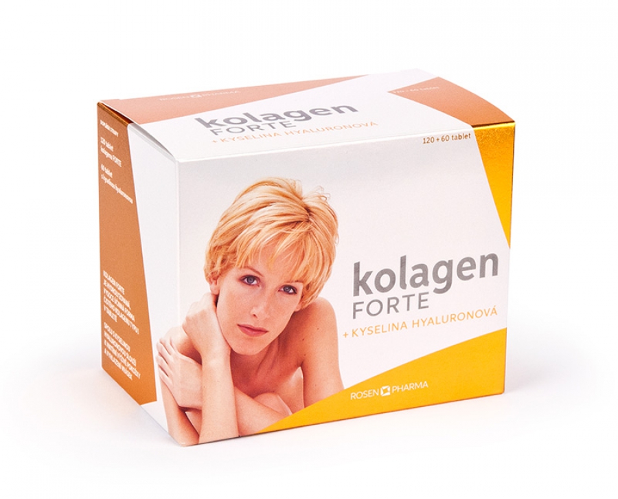 Rosenpharma Rosen Kolagen FORTE 120 tbl. + Kyselina hyaluronová 60 tbl.