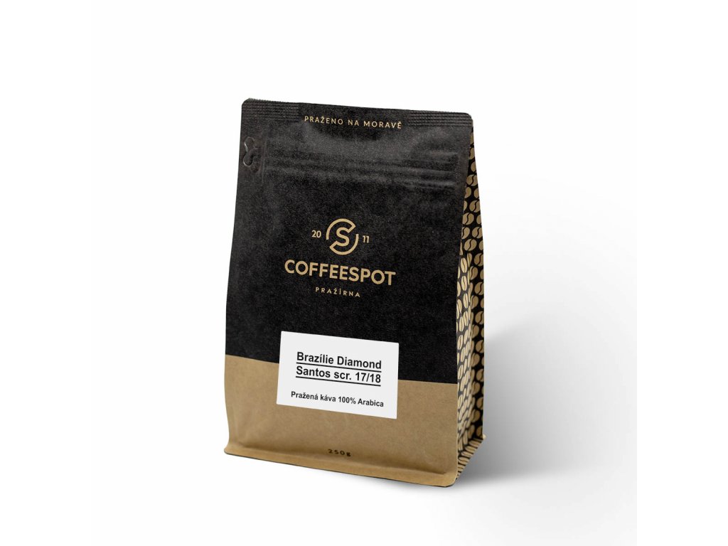 Coffeespot Brazílie Diamond Santos Balení: 250g