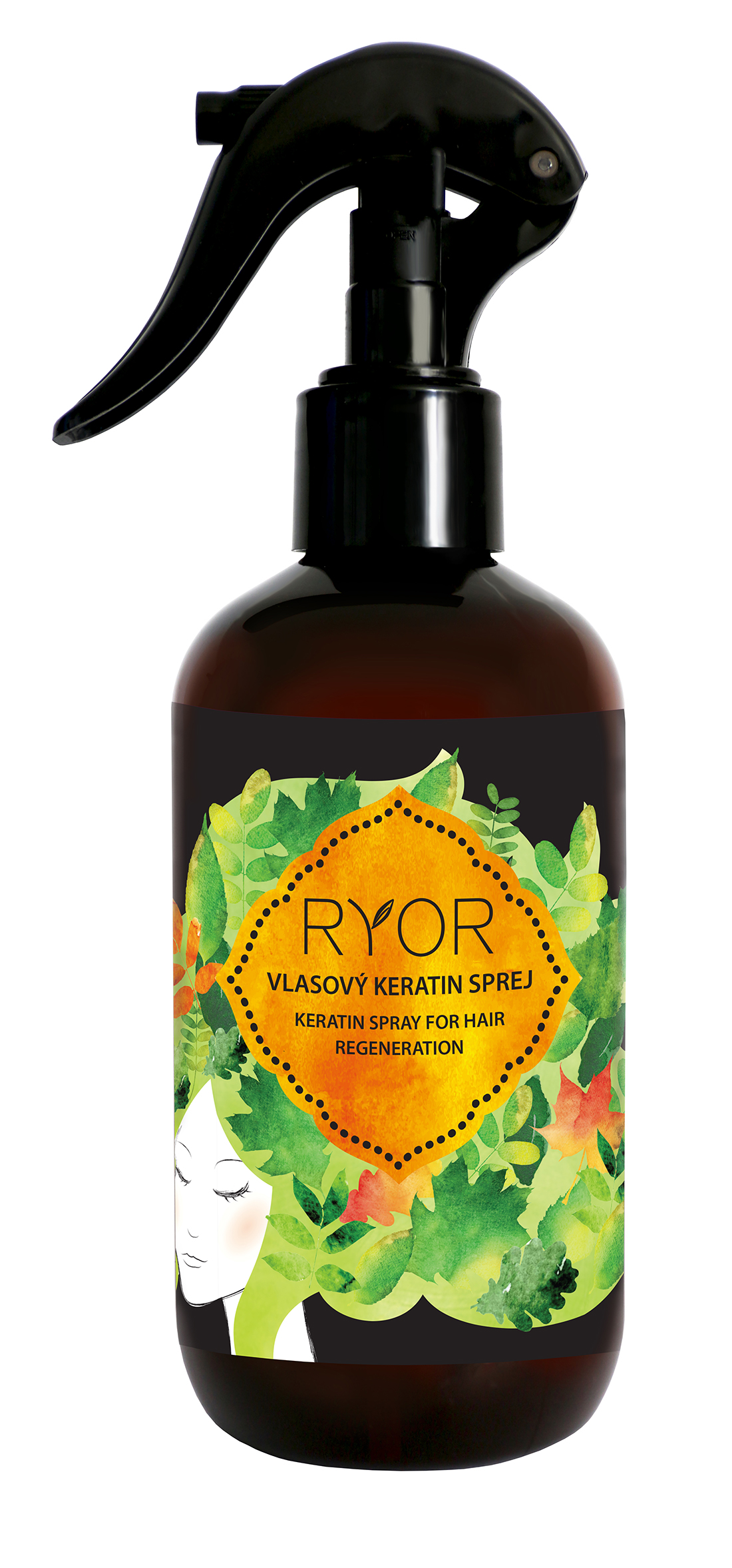 Ryor Vlasový keratin sprej 250 ml