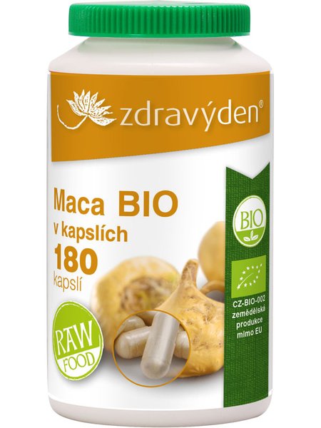 ZdravýDen® BIO Maca RAW 180 kapslí