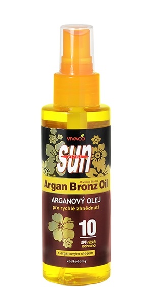 Vivaco Sun Opalovací olej s BIO arganovým olejem SPF 10 100 ml