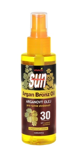 Vivaco Sun Opalovací olej s BIO arganovým olejem SPF 30 100 ml