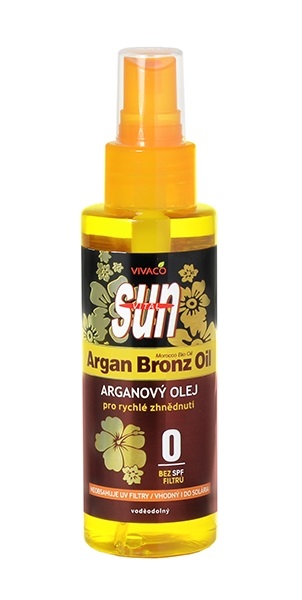 Vivaco Sun Opalovací olej s BIO arganovým olejem SPF 0 100 ml