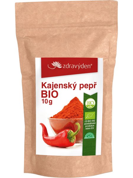 ZdravýDen® BIO Kajenský pepř 10 g