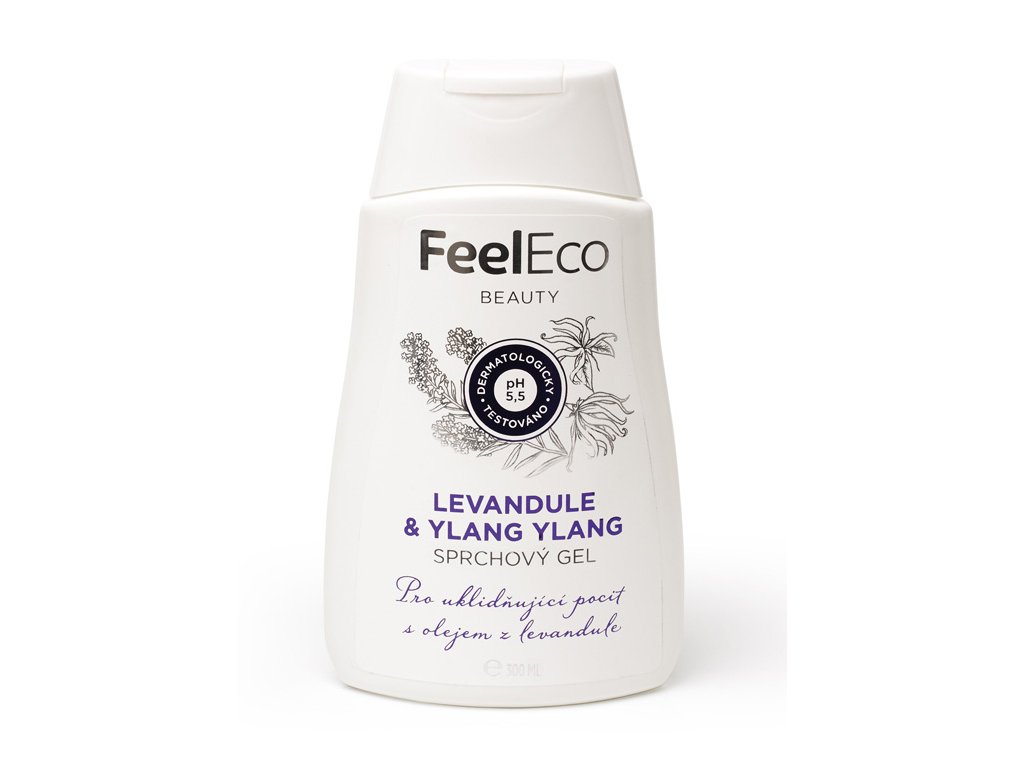 Feel Eco Sprchový gel Levandule & Ylang-Ylang 300 ml