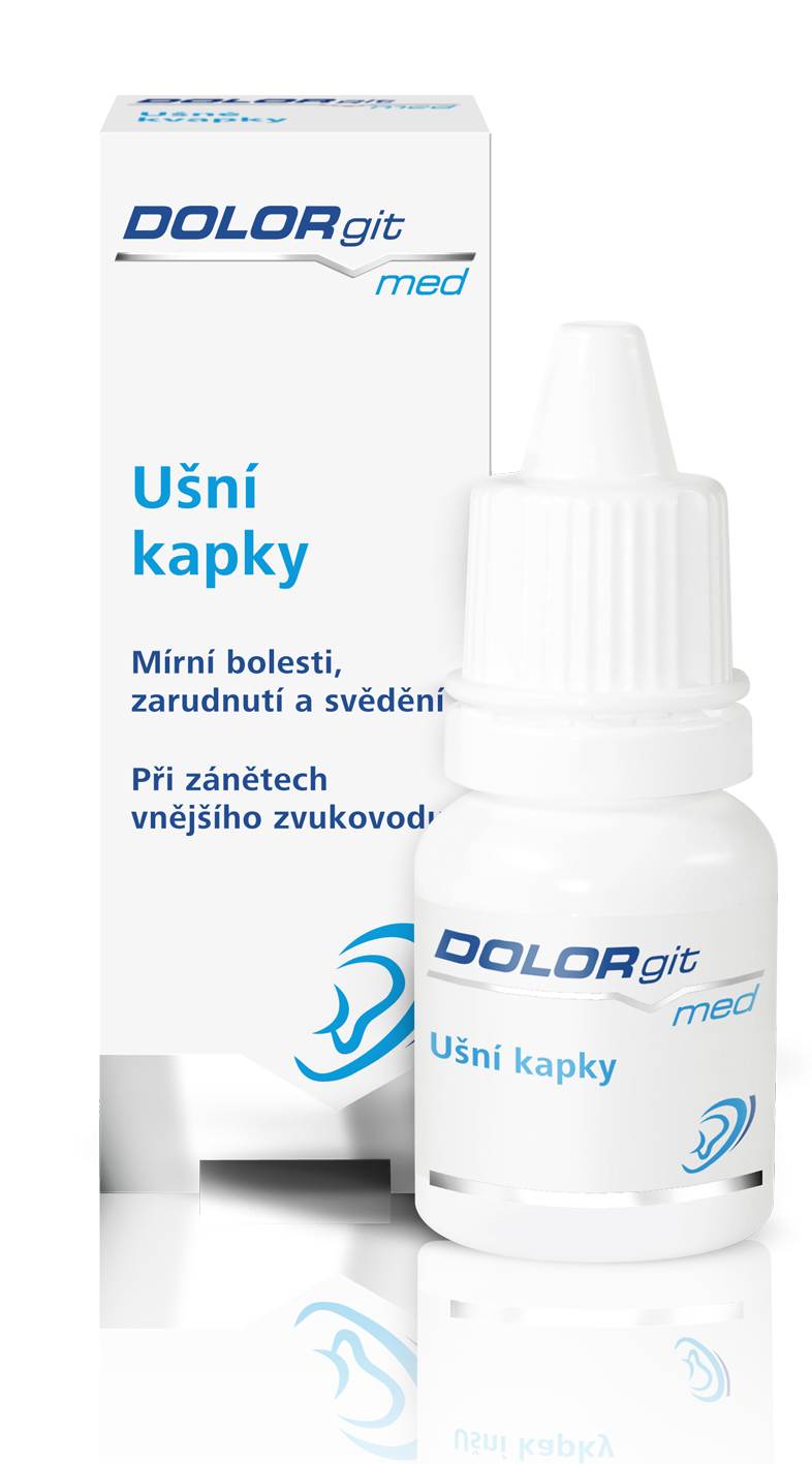 Dr. Theiss DOLORgit med ušní kapky 10 ml