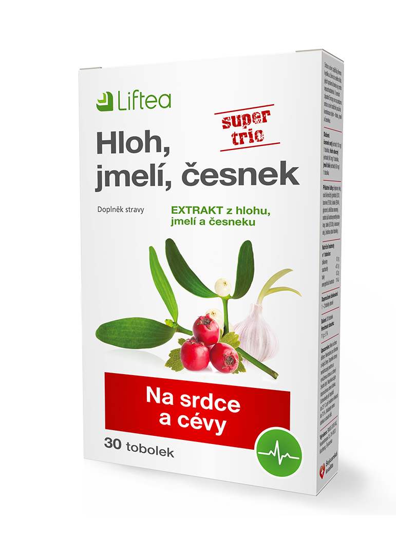 Liftea Hloh, jmelí, česnek 30 tob.