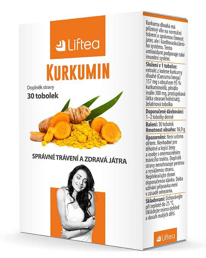 Liftea Kurkumin 30 tob.